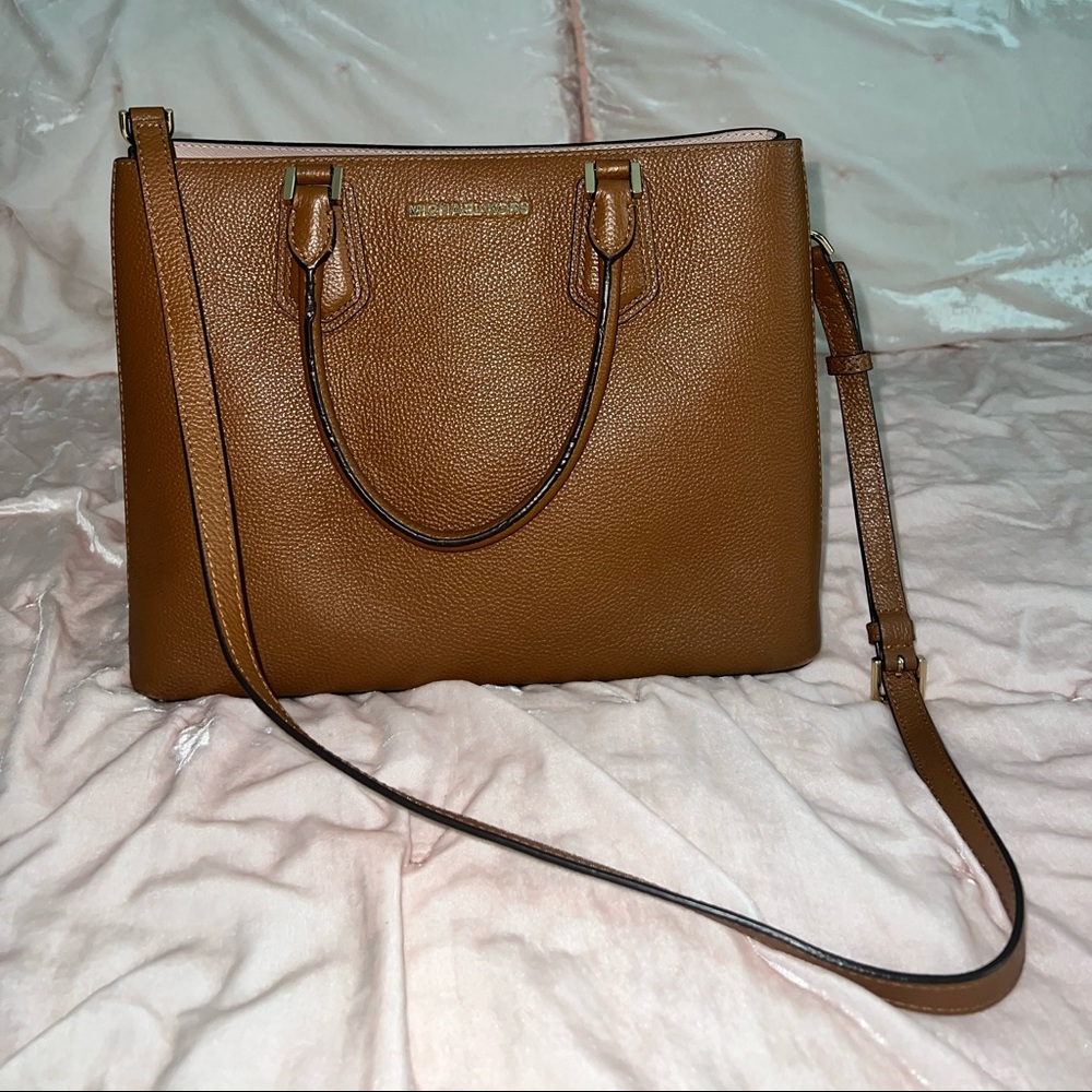 Michael Kors Adele Mercer Large Satchel